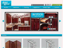 Tablet Screenshot of lesscare.com